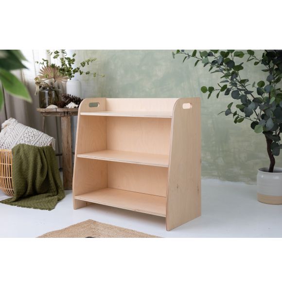 Montessori toy shelf