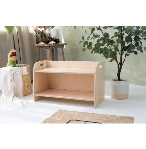 Small montessori toy shelf